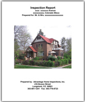 mark pepin of advantage home inspections sample report for boulder longmont niwot 
              loveland erie frederick firestone superior broomfield